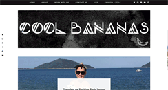 Desktop Screenshot of coolbananas-blog.com